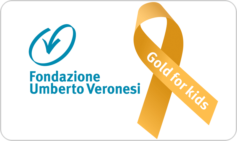 Fondazione Veronesi - Gold FOR Kids da 10€